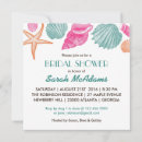 Recherche de shell invitations Bride