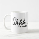 Recherche de shhh mugs Typographie