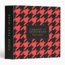 Search for houndstooth binders Modern