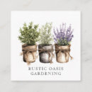 Recherche de pot de fleur cartes visite Customer