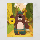 Recherche de ours de miel cartes postales Mignon