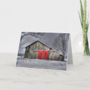 Search for red door christmas cards Snow