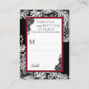 Search for for a goth place cards Black