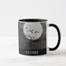 Search for flying crow mugs Full moon