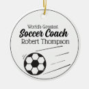 Recherche de soccer ornements Entraîneur