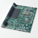 Search for technology wrapping paper Green