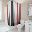 Search for red black gray shower curtains Pattern