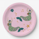 Search for mermaid paper plates Nautical