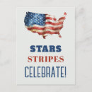 Search for forth cards invites Red white blue