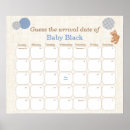 Recherche de baby calendriers Bleu