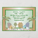 Search for dinosaur 4th birthday invitations Kid