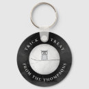 Search for spooky halloween keychains Black and white