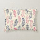 Search for pink feather pillows Background