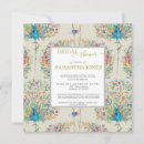 Search for peacock square invitations Watercolor