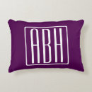 Search for deep purple pillows Chic