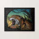 Recherche de jaguar puzzles Safari