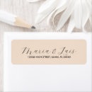 Search for black and tan return address labels Elegant