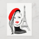 Recherche de dans le béret cartes postales Jolie