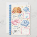 Search for pancakes birthday invitations Pajama birthday party