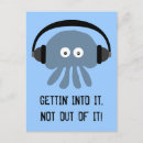 Recherche de meduse cartes postales Funky