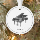 Search for piano ornaments Vintage