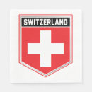 Recherche de drapeau suisse table linges Pays