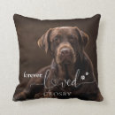 Search for pet loss pillows Dog