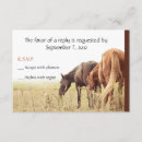 Search for horses rsvp cards Western