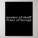 Search for fixer posters Knower of stuff