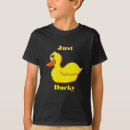 Search for duckies tshirts Yellow duck