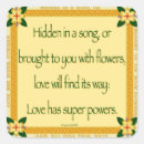 Recherche de cache autocollants Amour