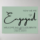 Search for we are engaged posters Minimalist
