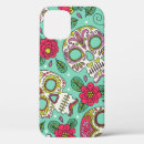 Recherche de crâne mexicain iphone coques Motif