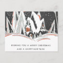 Search for black art christmas cards Snow