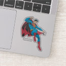 Search for superman flying stickers Hero