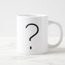 Search for question mark coffee mugs Funny