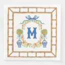 Search for bamboo napkins Chinoiserie
