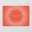 Recherche de méditation mandala cartes postales Henné