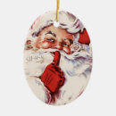Search for old fashioned santa claus ornaments Jolly