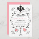 Search for parisian bridal shower invitations French