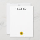 Search for sunflower note cards Simple