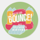 Search for bounce house party stickers Birthday