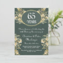 Search for 65th wedding anniversary invitations Floral