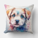 Recherche de chiots coussins Aquarelle