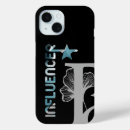 Search for influence iphone cases Blue
