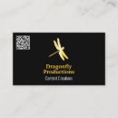 Recherche de dragonfly logo cartes visite Insecte