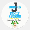 Search for reunion name stickers Family get together