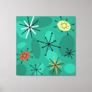 Recherche de siècle impressions sur toile Turquoise
