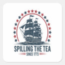 Recherche de thé américain autocollants Boston tea party