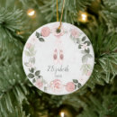 Search for ballet slippers ornaments Floral